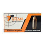 TURAN 9x19 mm LUGER FMJ 7,5g / 115grs